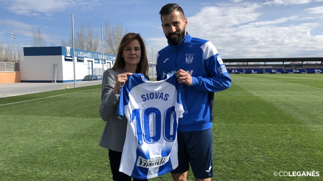 Siovas con la presidenta